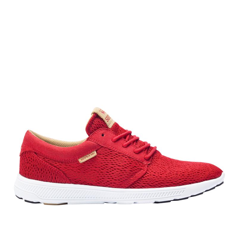 Zapatillas Bajas Supra Argentina Mujer - HAMMER RUN Rojas (CZRTQ-8126)